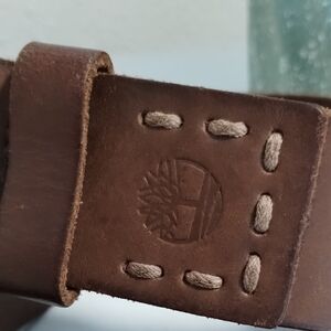 Timberland Brown Leather Belt Bag